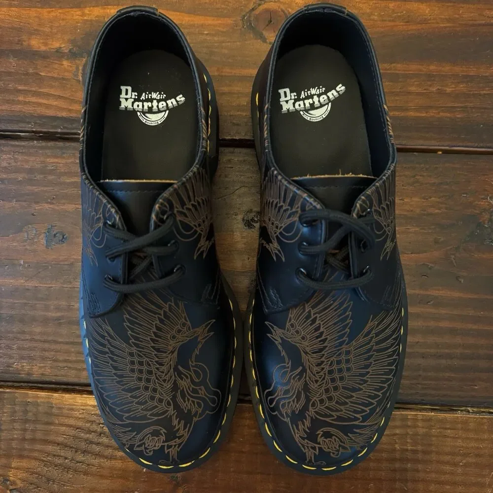 Dr Martens 1461 Phoenix Vintage Leather Oxford Shoes